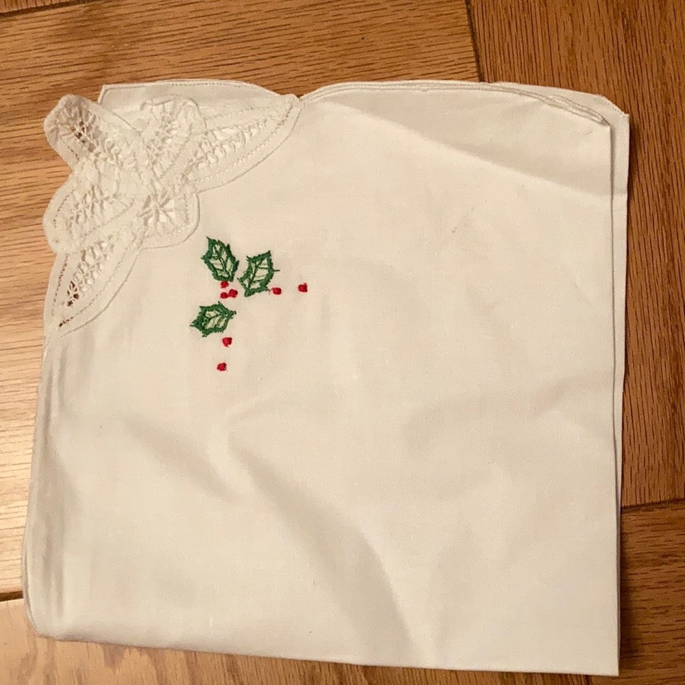 Homemade Batten Lace 12 pc. Napkins